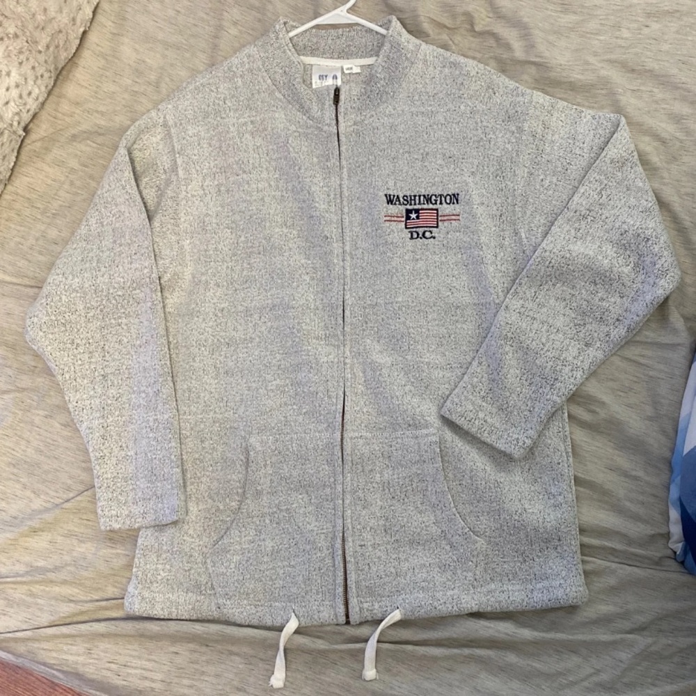 Unisex Oversized Zip-Up